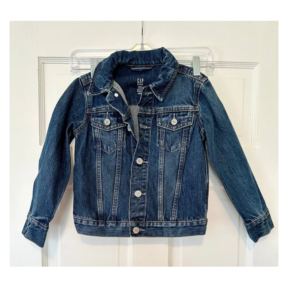 Kids GAP Fall Denim Jacket With Washwell Boy or Girl New